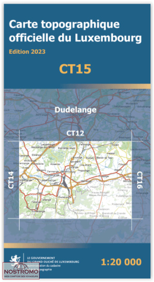 CT15 - DUDELANGE | ACT topographical map