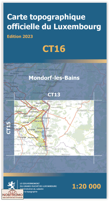 CT16 - MONDORF-LES-BAINS | ACT topographical map