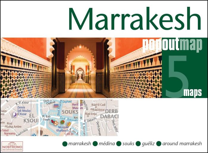 MARRAKESH | PopOut street map