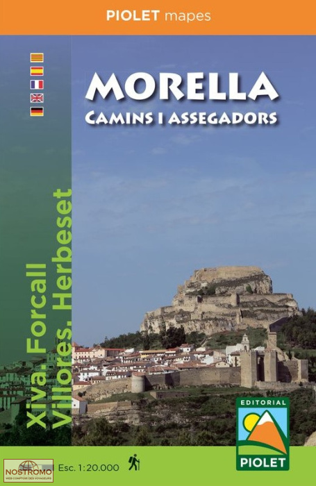 MORELLA - CAMINS I ASSEGADORS | carte de randonnée Piolet