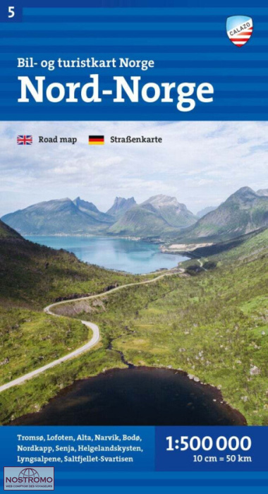 5 NORD-NORGE | Calazo road map