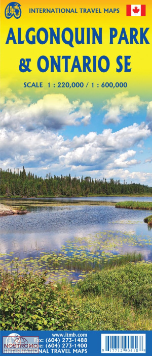 ALGONKIN PARK & ONTARIO SE | carte touristique ITMB
