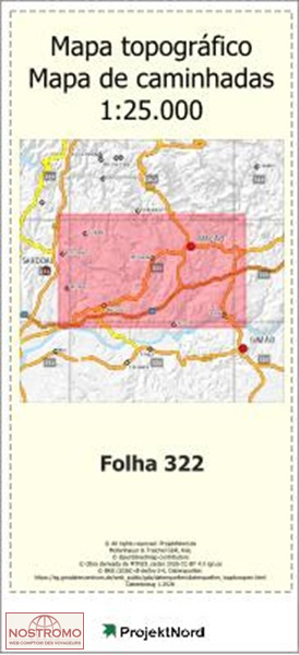 322 MAÇAO | carte topographique Projektnord