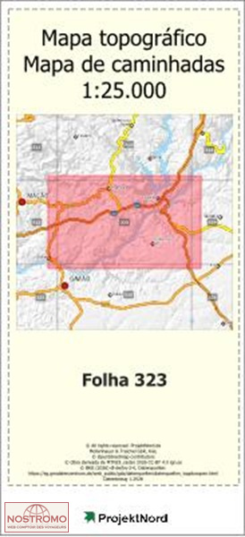 323 AMIEIRA (NIZA) | carte topographique Projektnord