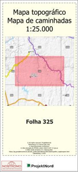 325 POVOA E MEADAS | carte topographique Projektnord