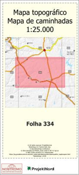 334 ALPALHAO (NIZA) | carte topographique Projektnord