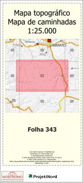 343 BEMPOSTA (ABRANTES) | carte topographique Projektnord