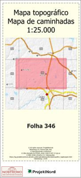 346 VALE DO PESO (CRATO) | carte topographique Projektnord