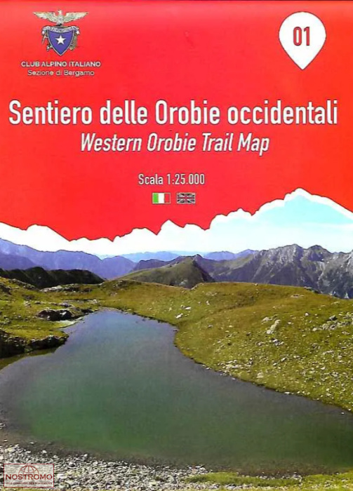 01 SENTIERO DELLE OROBIE OCCIDENTALI | Ingenia hiking map