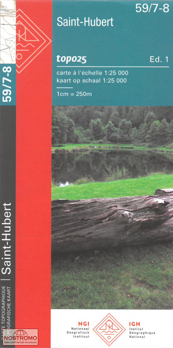 59/7-8 SAINT-HUBERT | carte topographique NGI/IGN