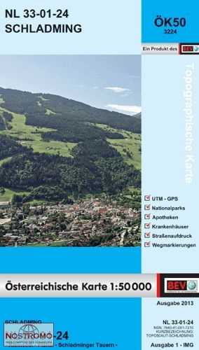 3224 SCHLADMING | BEV topographical map