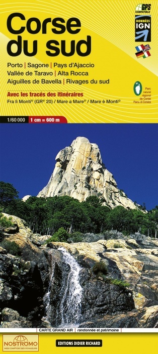 09 CORSE DU SUD | Didier Richard hiking map
