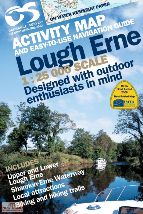 LOUGH ERNE | carte de randonnée OSNI