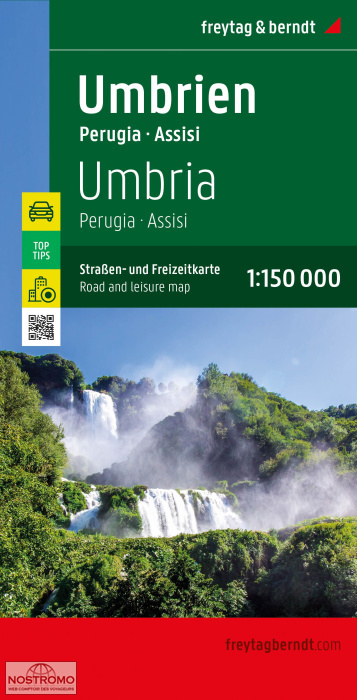 OMBRIE | carte routière Freytag & Berndt