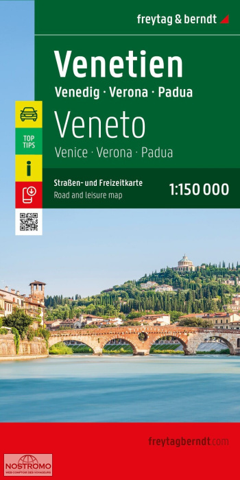 VÉNÉTIE | carte routière Freytag & Berndt