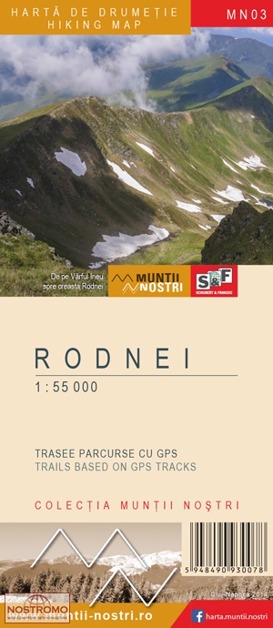 03 RODNEI | carte de randonnée Schubert & Franzke