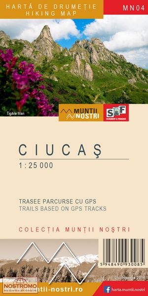 04 CIUCAS | carte de randonnée Schubert & Franzke