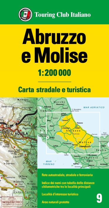 09 ABRUZZO - MOLISE | TCI road map