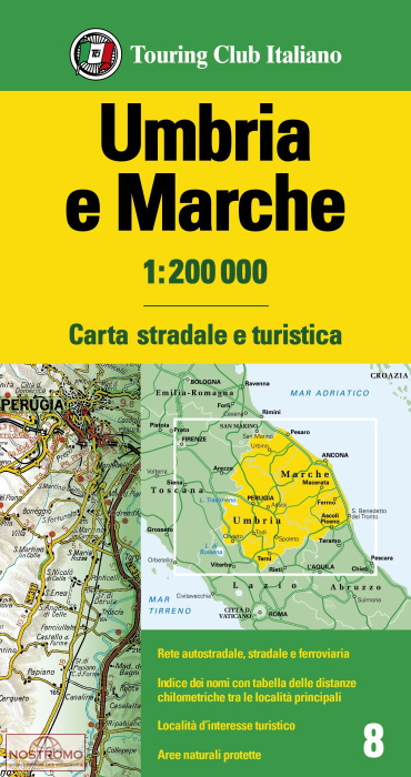 08 UMBRIA - MARCHE | TCI road map