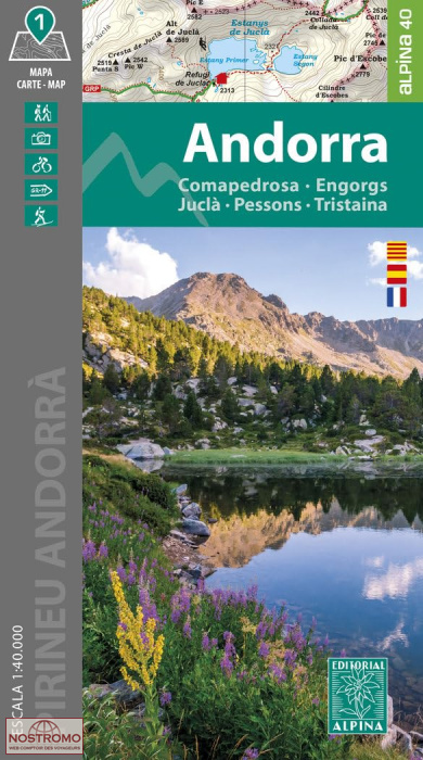 33 ANDORRA | Alpina hiking map