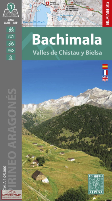 16 BACHIMALA | Alpina hiking map