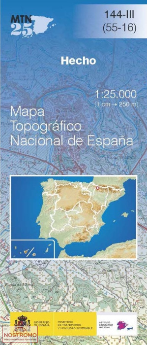 144-3 HECHO | CNIG topographical map