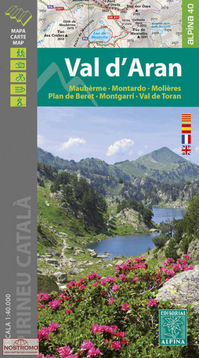 24 VAL D'ARAN | carte de randonnée Alpina
