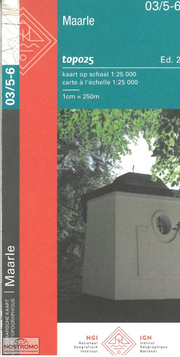 03/5-6 MAARLE | carte topographique NGI/IGN