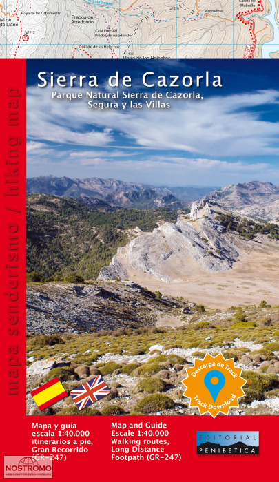 SIERRA DE CAZORLA, SEGURA Y LAS VILLAS | Penibetica hiking map