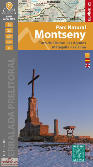 63 MONTSENY | Alpina hiking maps