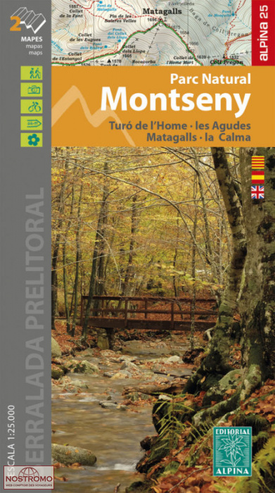 63 MONTSENY | Alpina hiking maps