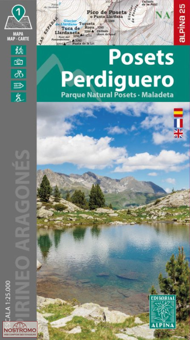 19 POSETS - PERDIGUERO | Alpina hiking map