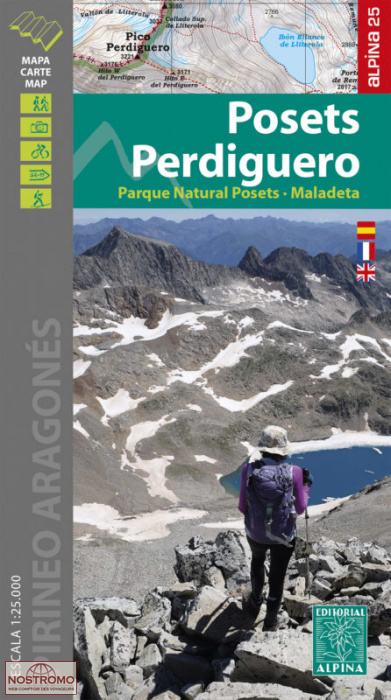19 POSETS - PERDIGUERO | Alpina hiking map