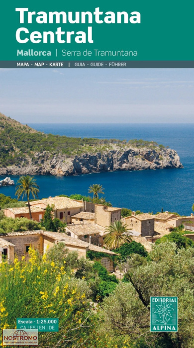 76 TRAMUNTANA CENTRAL | carte de randonnée Alpina