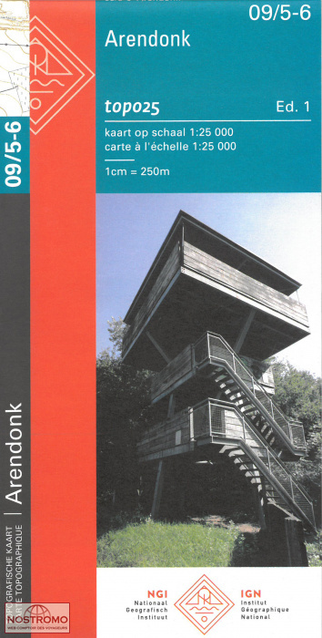 09/5-6 ARENDONK | carte topographique NGI/IGN