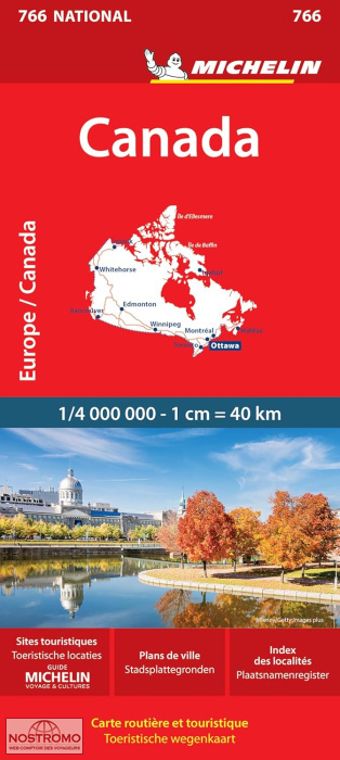 CANADA 766 | Michelin road map