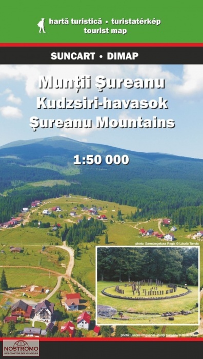 SUREANU MOUNTAINS | Dimap hiking map