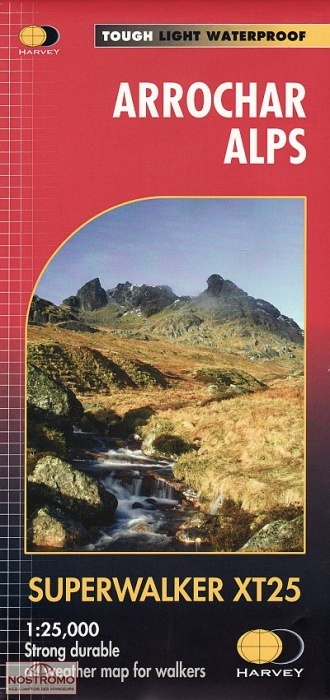 ARROCHAR ALPS | Harvey hiking map