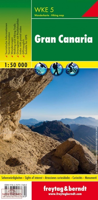 WKE5 GRAN CANARIA | Freytag & Berndt hiking map