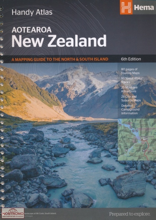 NOUVELLE-ZÉLANDE | atlas touristique Hema