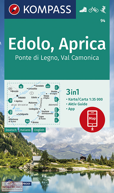 94 EDOLO - APRICA | Kompass hiking map