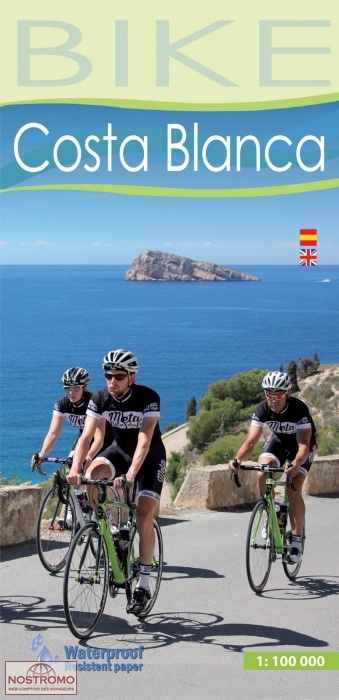COSTA BLANCA | carte de cyclotourisme Alpina