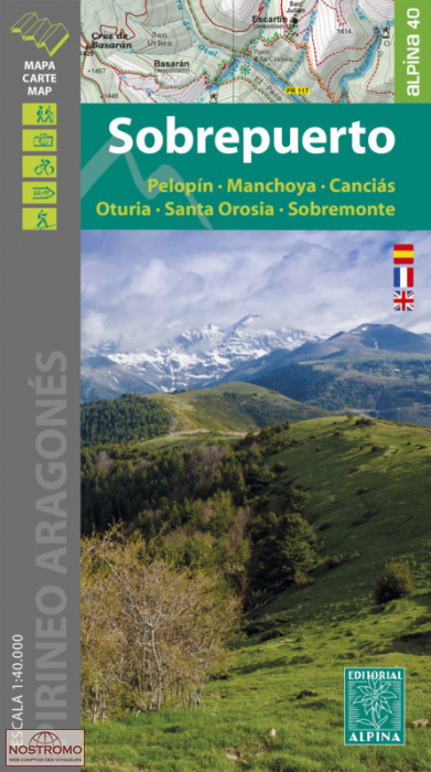14 SOBREPUERTO | Alpina hiking map