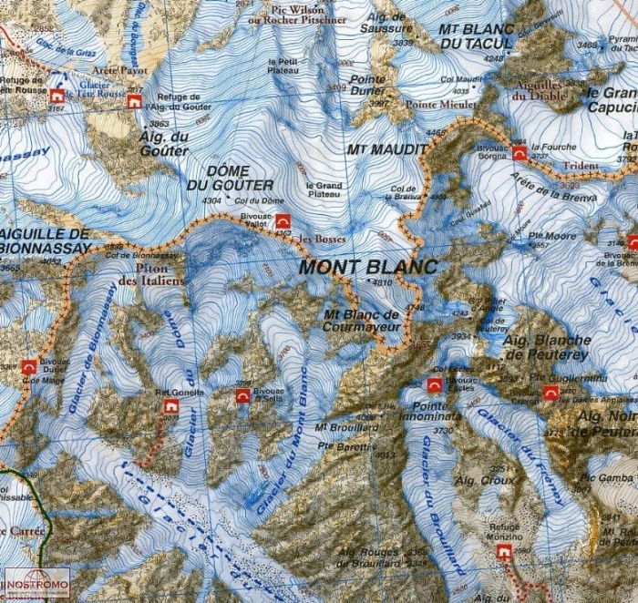Где находится монблан в белгороде. Гора Монблан на карте. Альпы гора Монблан на карте. Гора Монблан на карте Евразии.