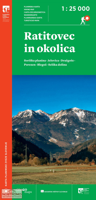 RATITOVEC IN OKOLICA | PZS hiking map
