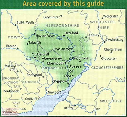 Wye Valley And Forest Of Dean Guide De Randonnée Pathfinder Nostromoweb