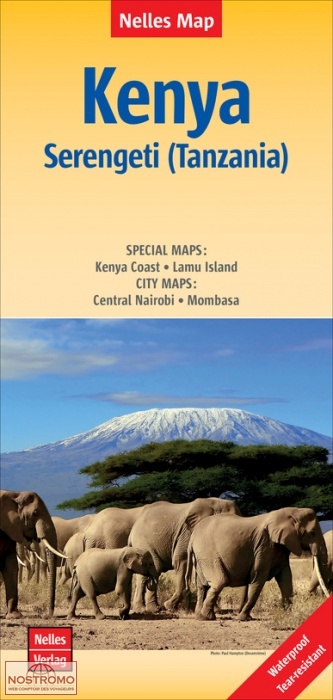KENYA - SERENGETI | Nelles travel map