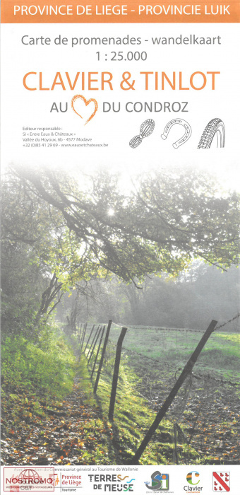 CLAVIER & TINLOT | NGI/IGN hiking map