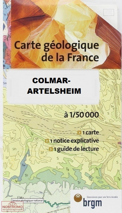 0342 COLMAR - ARTOLSHEIM | carte géologique BRGM