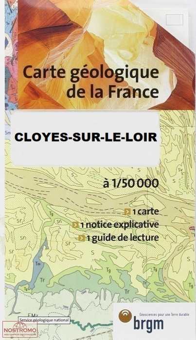 0361 CLOYES-SUR-LE-LOIR | carte géologique BRGM